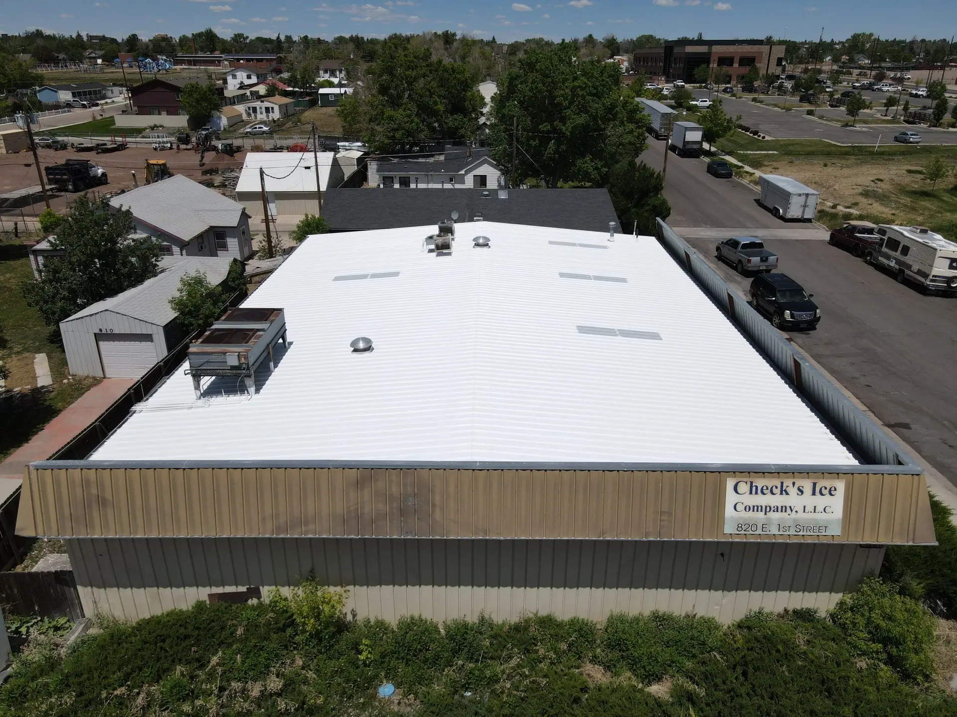 Check’s Ice – Metal Roof Restoration (MR) System – Cheyenne, Wyoming